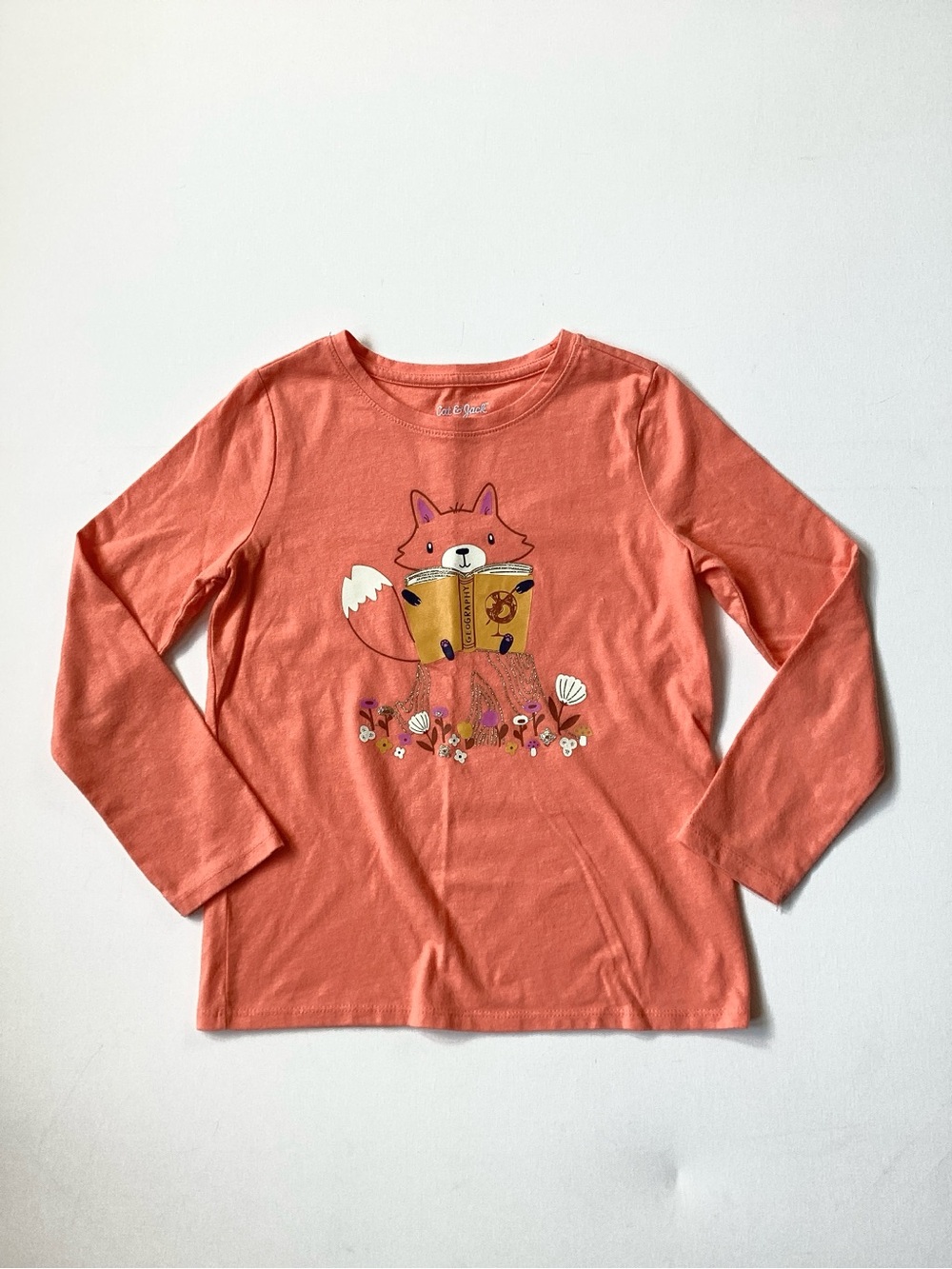 Cat & Jack Fox Geography T-shirt